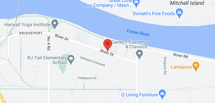 map of 58 10311 RIVER DRIVE